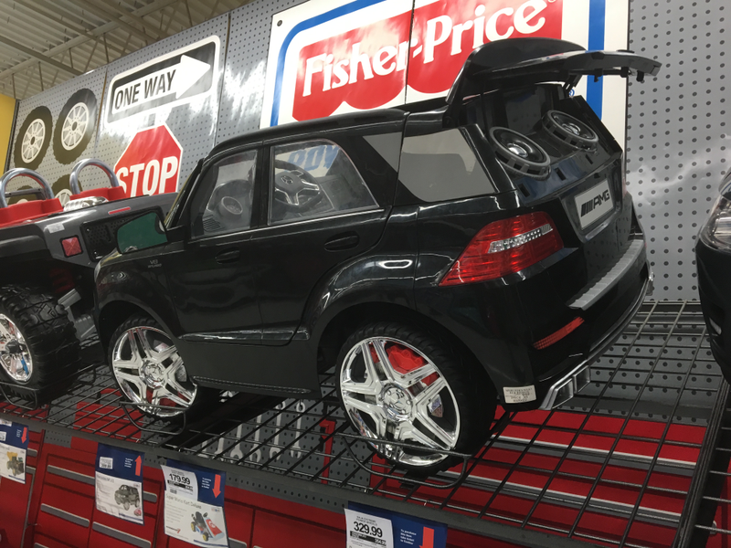 Illustration for article titled When PowerWheels Cars Are Nicer Than Your Real Person Car